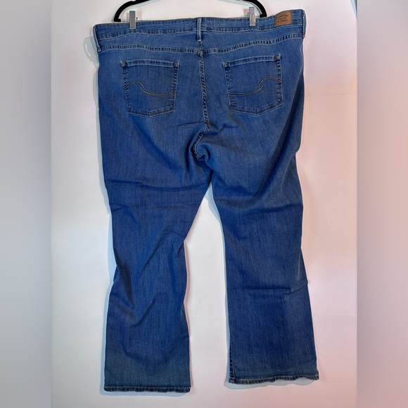 Levi Strauss Signature 28W Short Stretch Mid Rise Bootcut Jeans - Picture 8 of 11